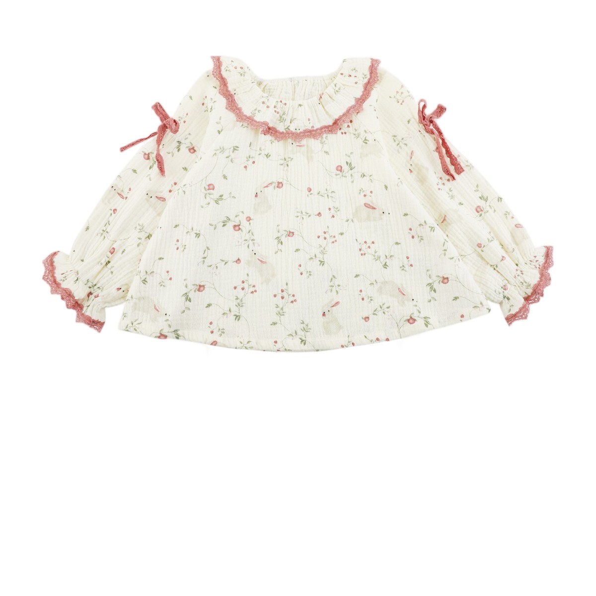 Pijama Niña 100 % Algodón Muselina 2 Piezas Modelo Amanda – vista 7