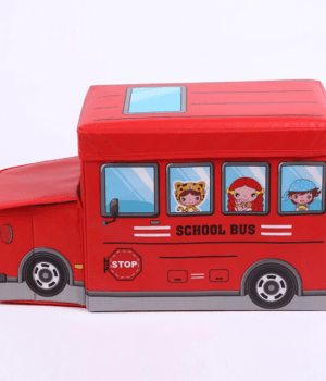 Organizador de Juguetes Autobús Escolar