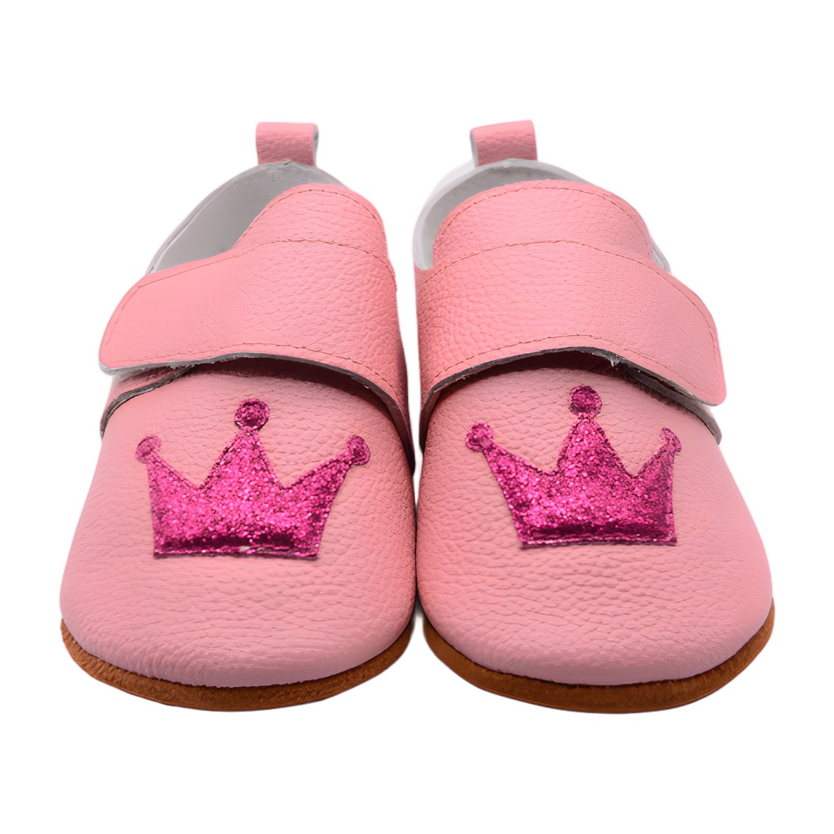 Zapatos Bebé Cuero Rosa Little Princess – 13cm
