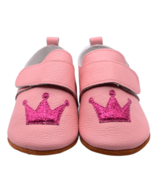 Zapatos Bebé Cuero Rosa Little Princess