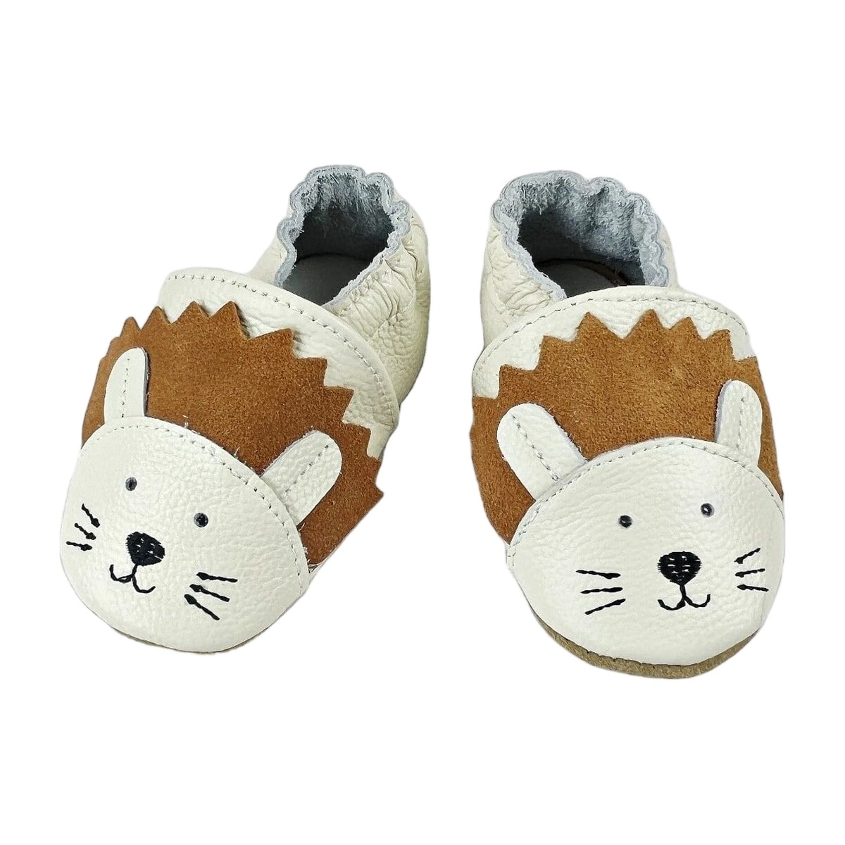 Zapatos Bebé Cuero Diseño León