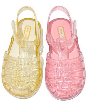 Sandalias de Gel Brillantes para Bebés y Niñas