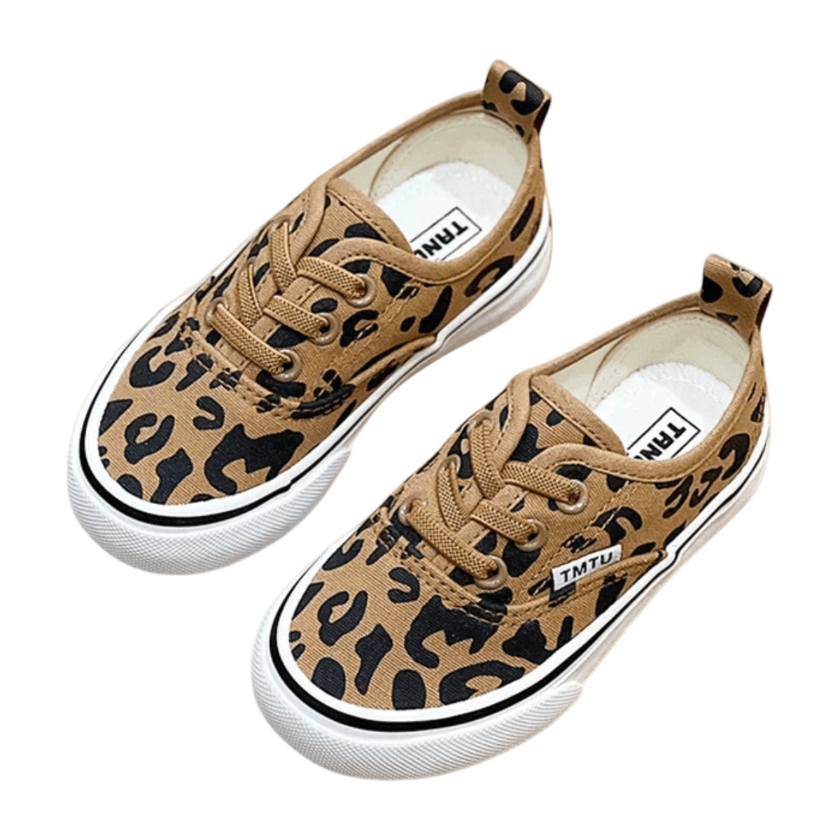 Zapatilla Urbana Infantil Animal Print Café