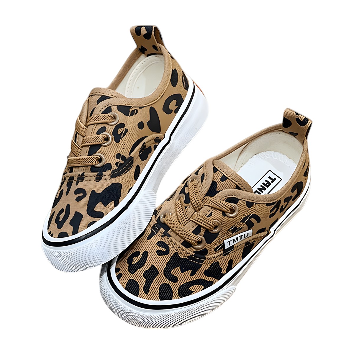 Zapatilla Urbana Infantil Animal Print Café – vista 2