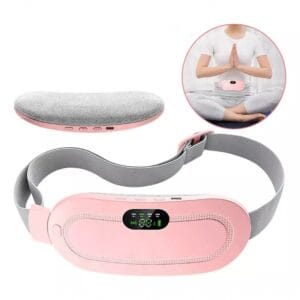 cinturon de masaje calefactado para los colicos menstruales Photoroom