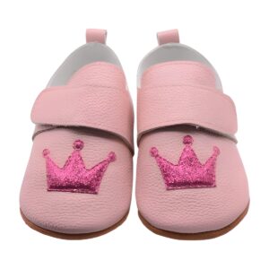 Zapatos Bebé Cuero Rosa Little Princess – vista 4