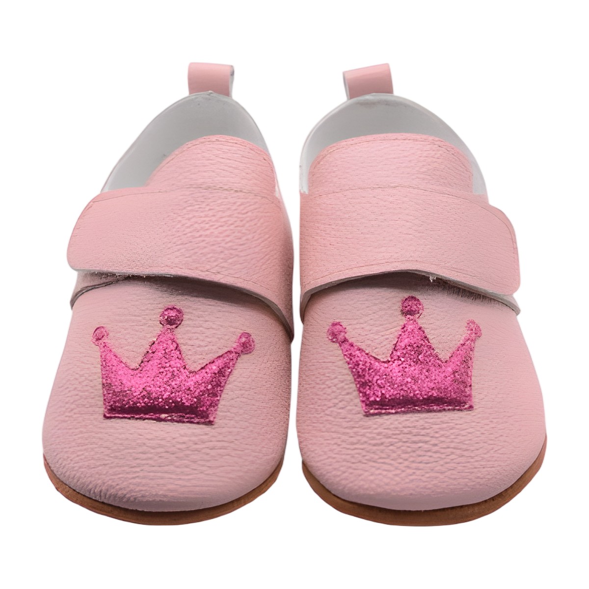 Zapatos Bebé Cuero Rosa Little Princess – vista 4