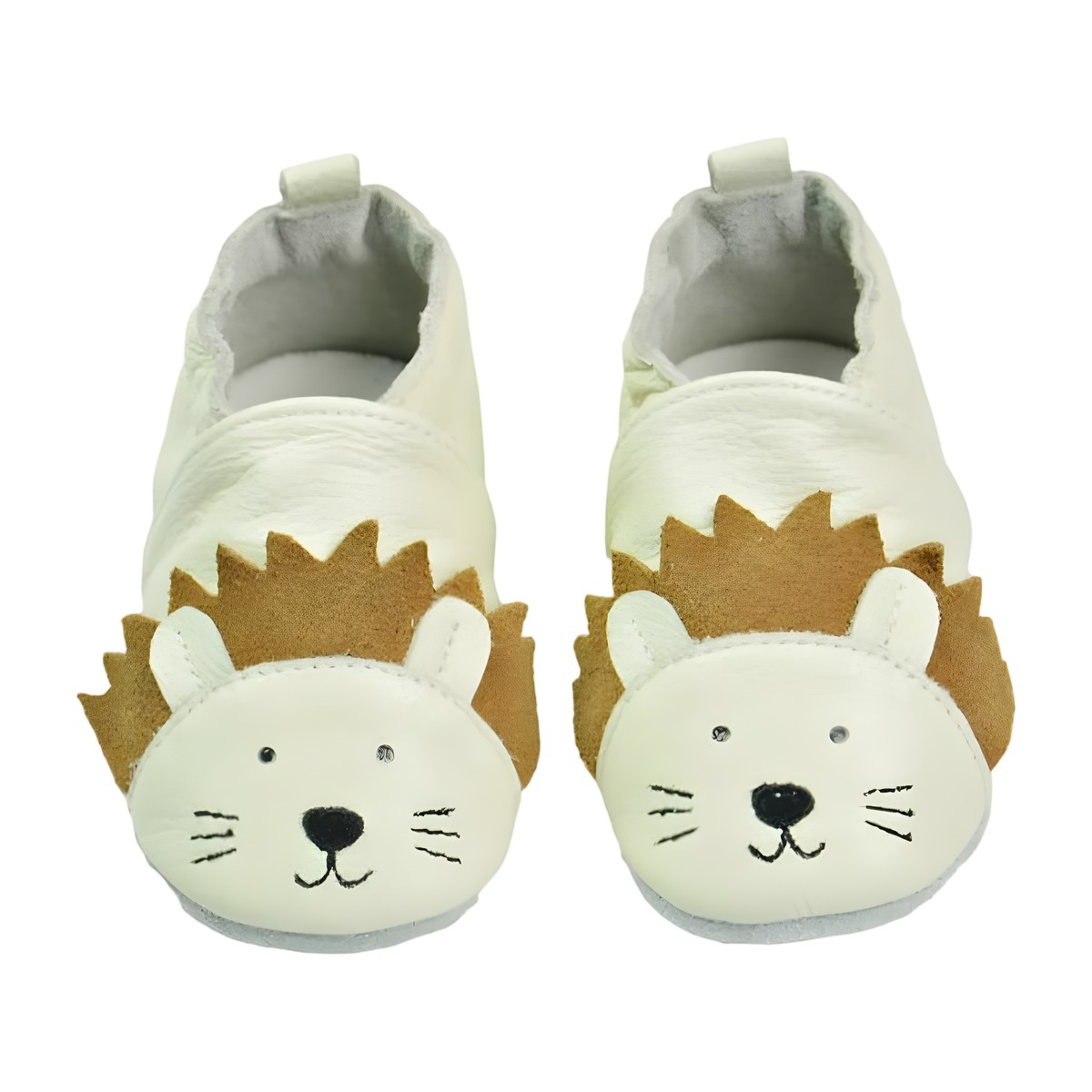 Zapatos Bebé Cuero Diseño León – vista 2