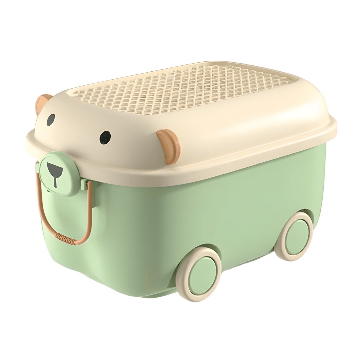 Caja Organizadora Infantil con Ruedas Diseño Oso – Mediano – vista 2