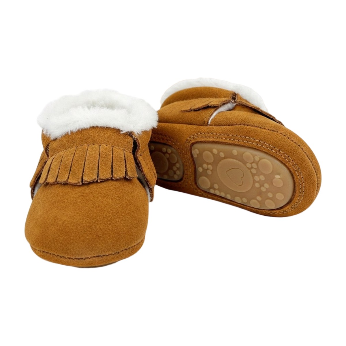 Botines bebé de gamuza