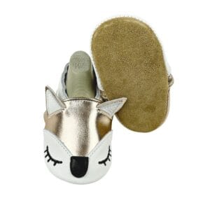 Zapatos de cuero para bebé primeros pasos - Estilo de Bebé