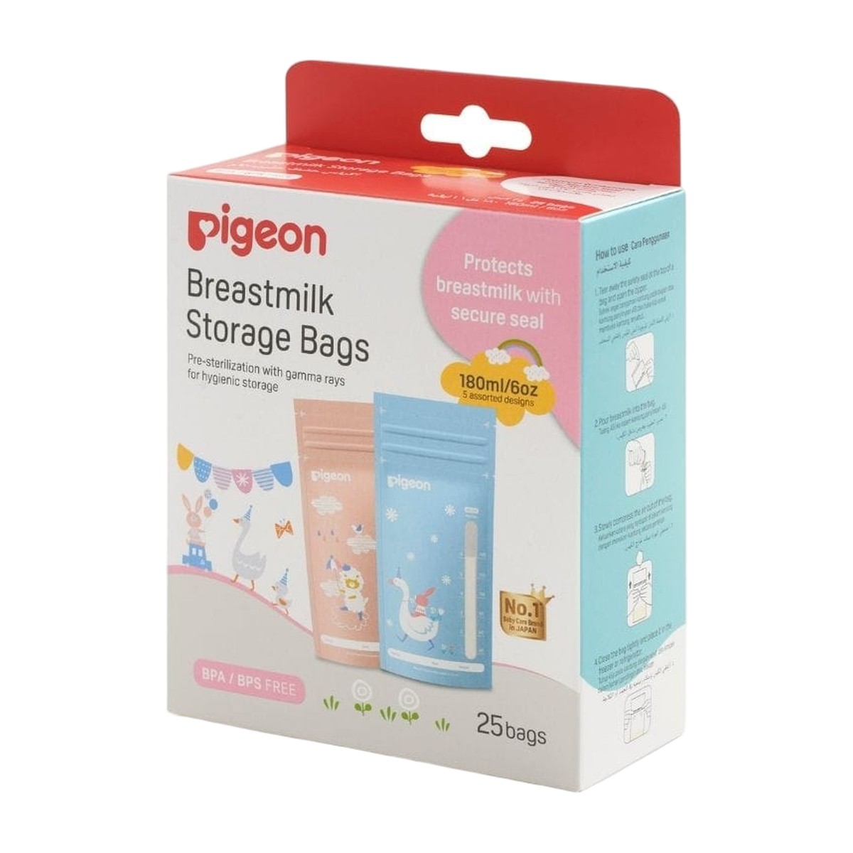 Bolsa Para Almacenamiento De Leche Materna 180ml