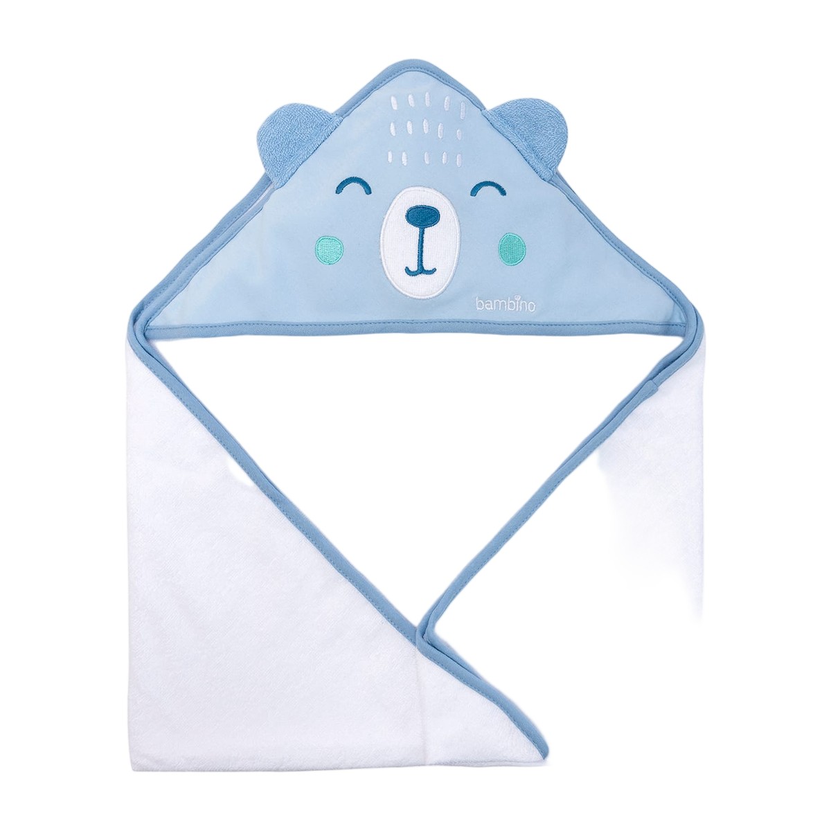 Toalla con Capucha 100% Algodón – Oso – vista 2
