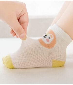 Set de Calcetines de Bebé de Algodón – Diseños Animales