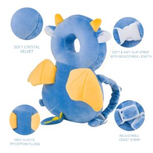 Mochila Protectora Anticaídas para Bebé Diseño Dragón – vista 2