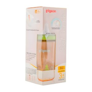Mamadera Pigeon SofTouch PPSU 240 ml Verde Bosque – vista 2