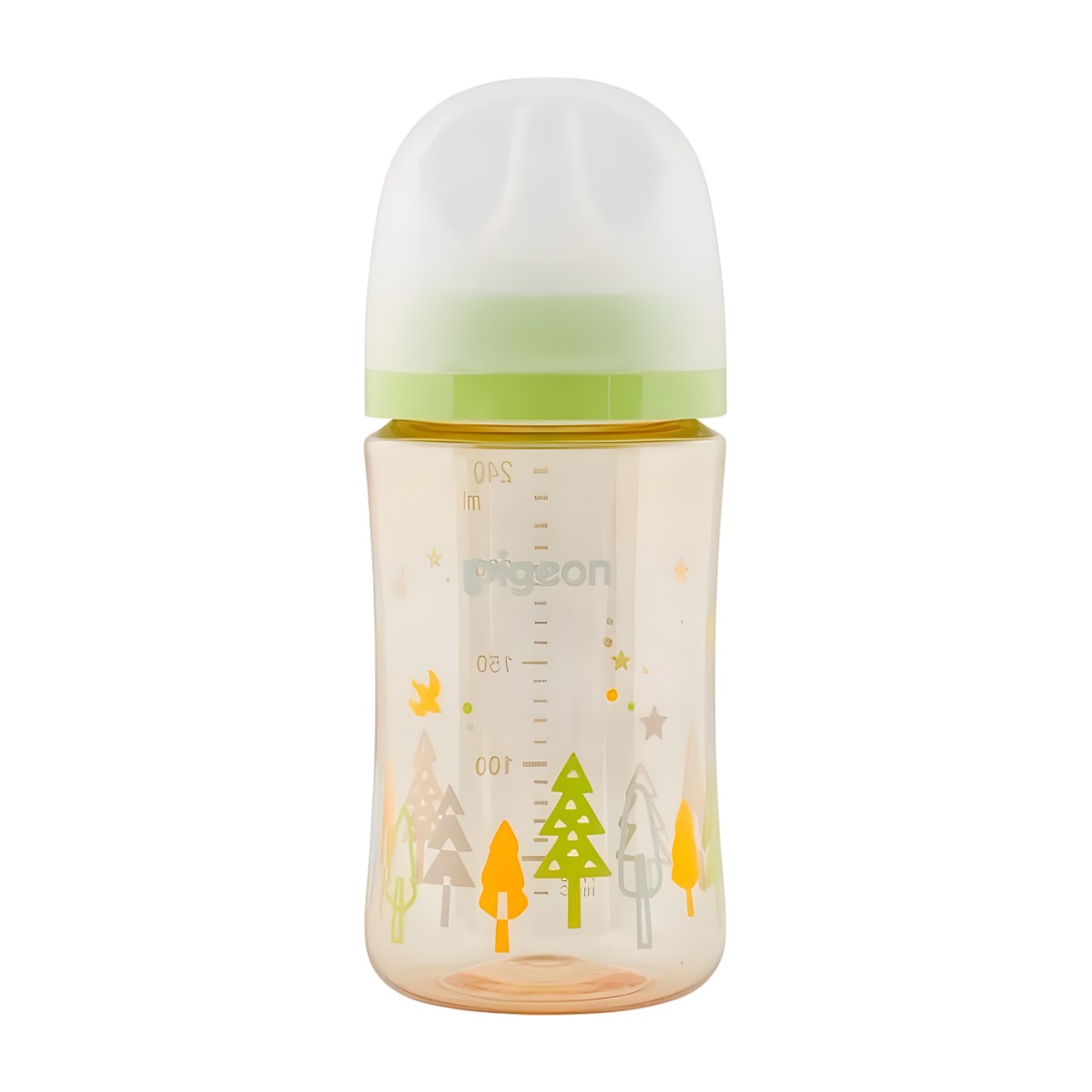 Mamadera Pigeon SofTouch PPSU 240 ml Verde Bosque – vista 3