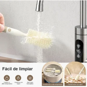 set cepillo para botellas 7 en 1 para mamaderas