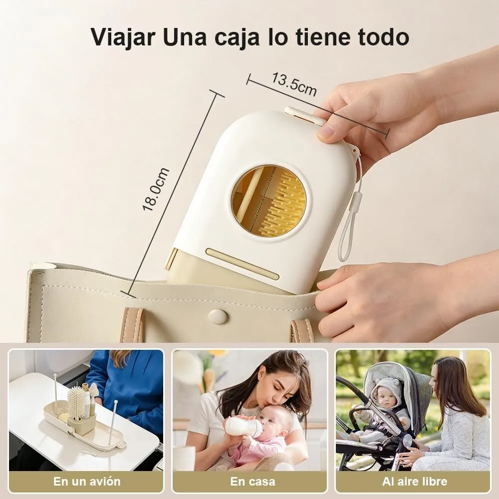 Cepillos para mamaderas y biberones 7 en 1