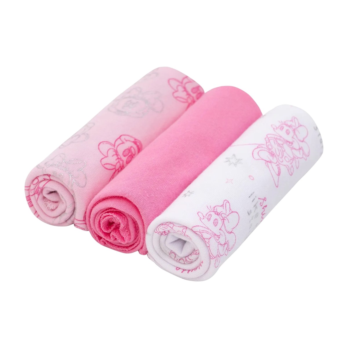 Set 3 Tutos Suaves Minnie Rosado Disney Bambino – vista 2