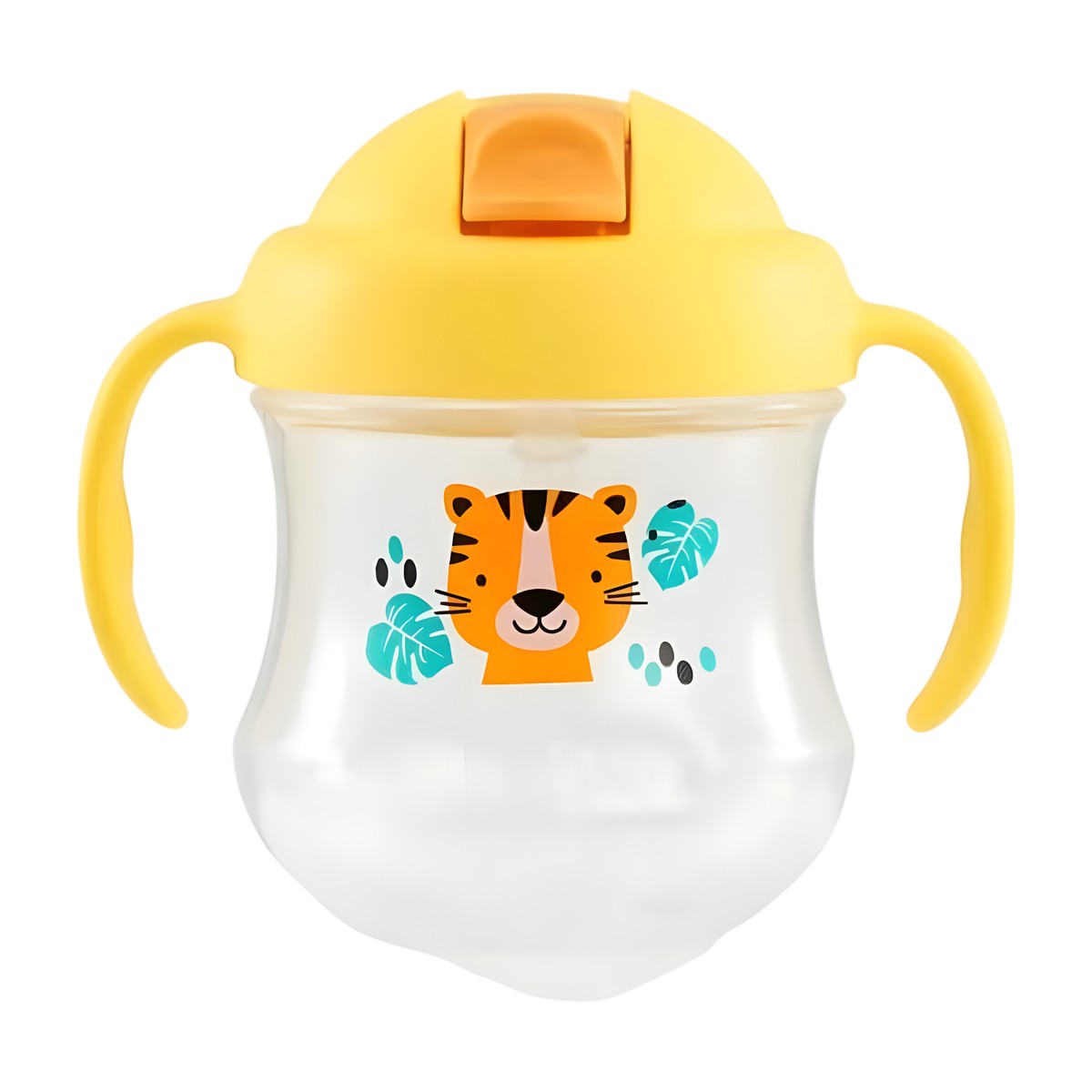 Vaso con Bombilla Pigeon MagMag 8M Antiderrame Amarillo – vista 3