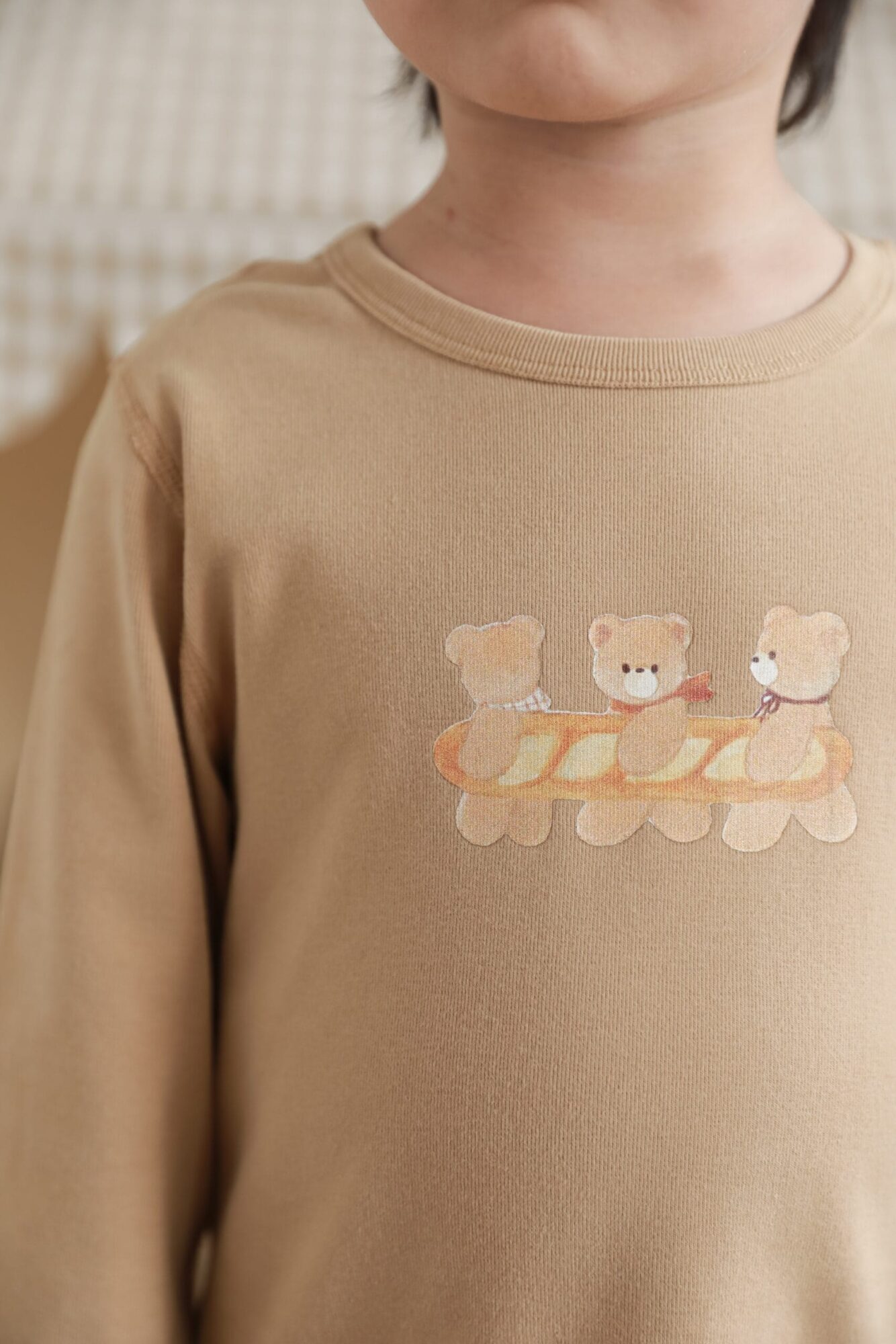 Pijama Niño Algodón - Café Teddy Bear – vista 5