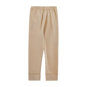 Pijama Niño Algodón – Café Teddy Bear – vista 3