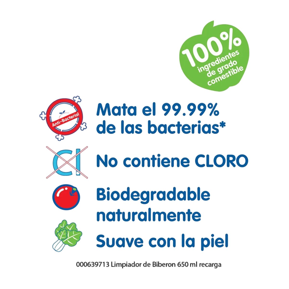 Limpiador de mamaderas Pigeon Yuzu 700ml con Dosificador – vista 4