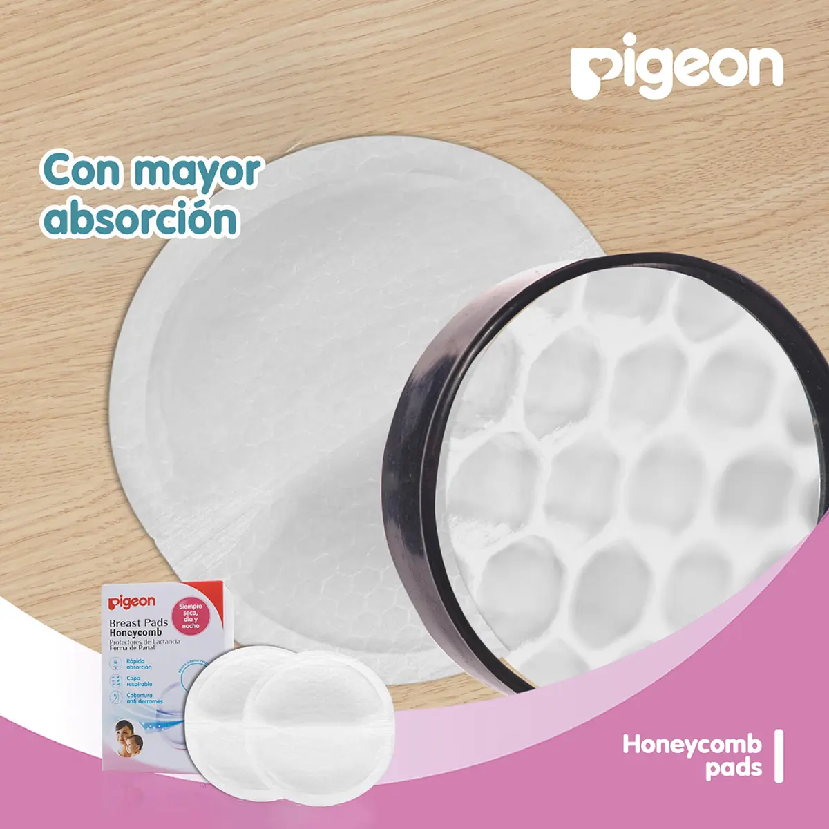 Absorbentes de Leche Pigeon