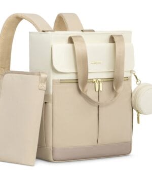 bolso maternal beige modelo Eva