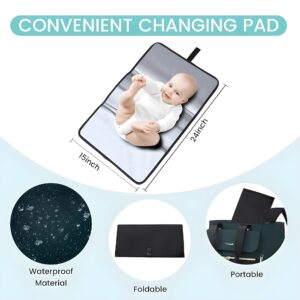 Cambiador portátil incluido bolso maternal 2 en 1 Estilo de Bebé
