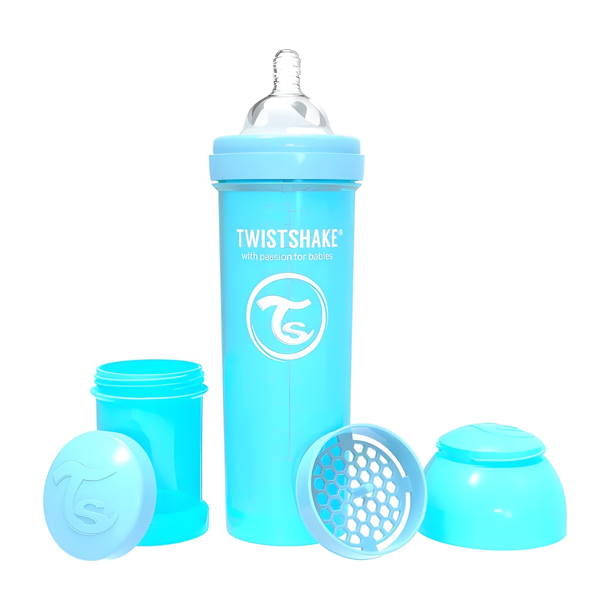 Mamadera Twistshake anticólicos 330 ml