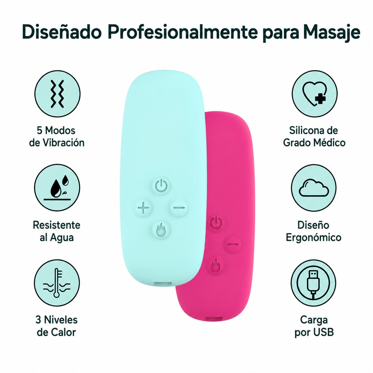 Masajeador lactancia materna detalles