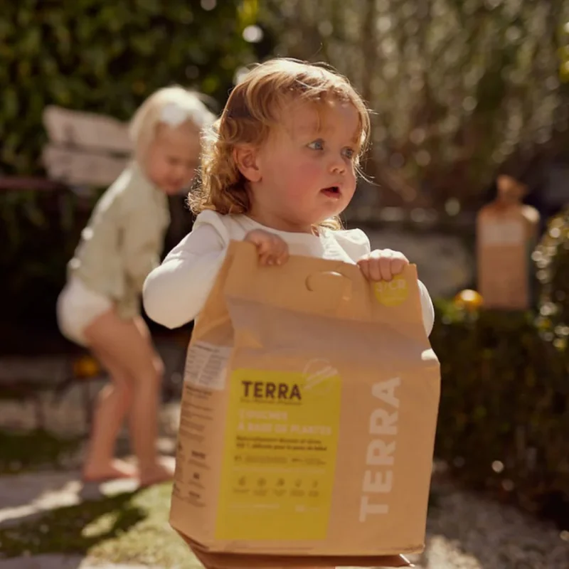 Paquete de pañales ecológicos Terra recién nacido – 24 unidades