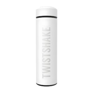 Termo blanco Twistshake 420 ml de acero inoxidable libre de BPA