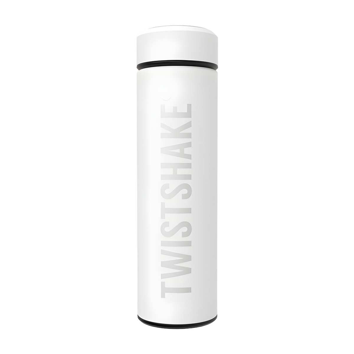 Termo blanco Twistshake 420 ml de acero inoxidable libre de BPA