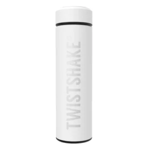 Termo blanco Twistshake 420 ml de acero inoxidable libre de BPA