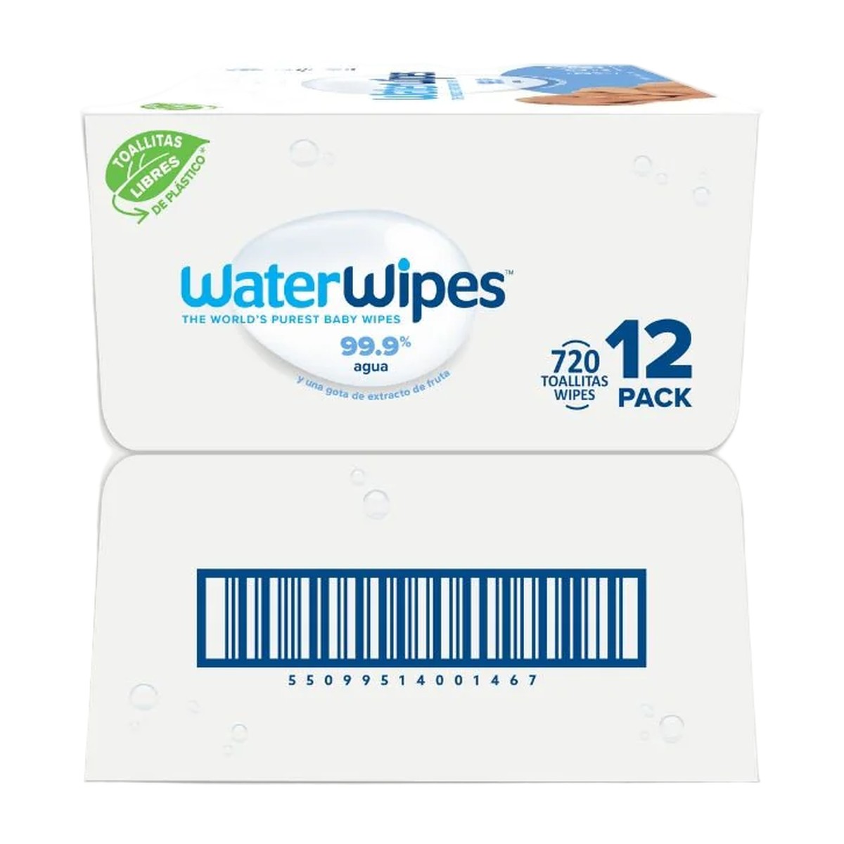 Toallitas Waterwipes Mega Value Pack, vista lateral