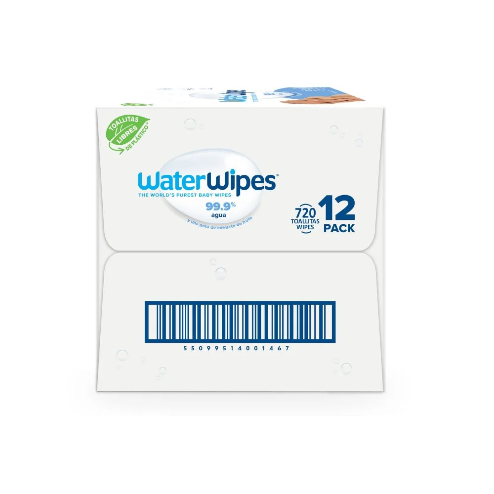 Toallitas Waterwipes Mega Value Pack, vista lateral