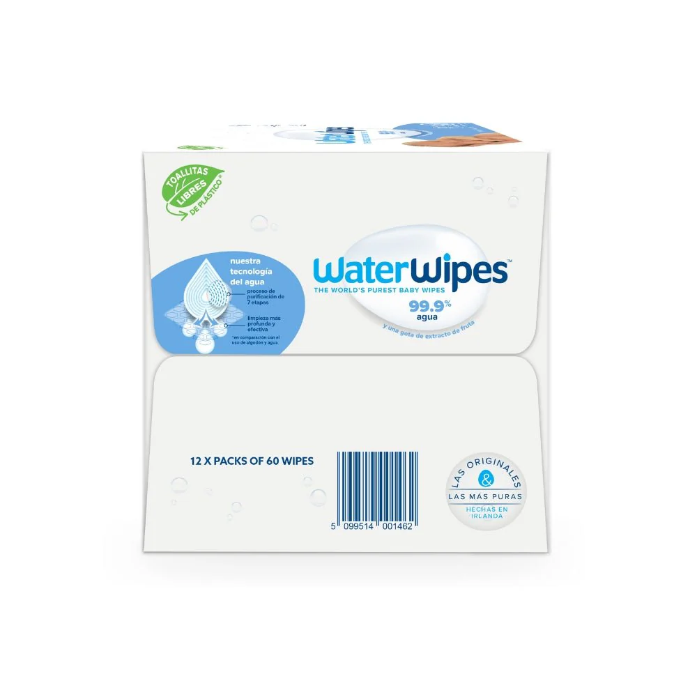 Toallitas Waterwipes Mega Value Pack, vista lateral