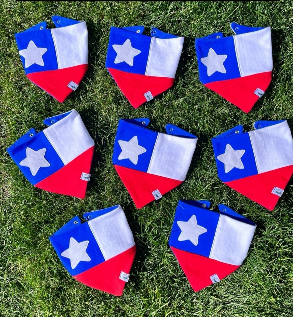 Babero bandana reversible algodon Mi Guagua Taquillera 2