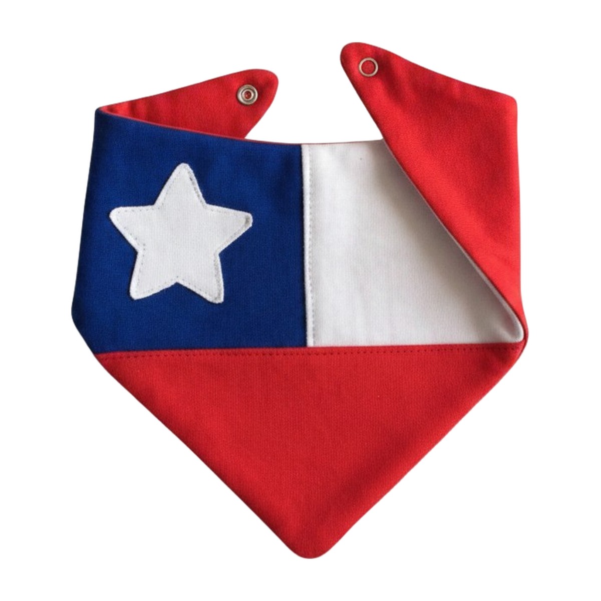 babero bandera Chilena
