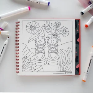 Libro para colorear Explora Tere Gott