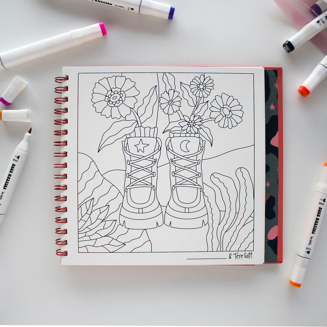 Libro para colorear Explora Tere Gott