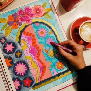 libro paradiso tere gott formato maxi ilustraciones para colorear