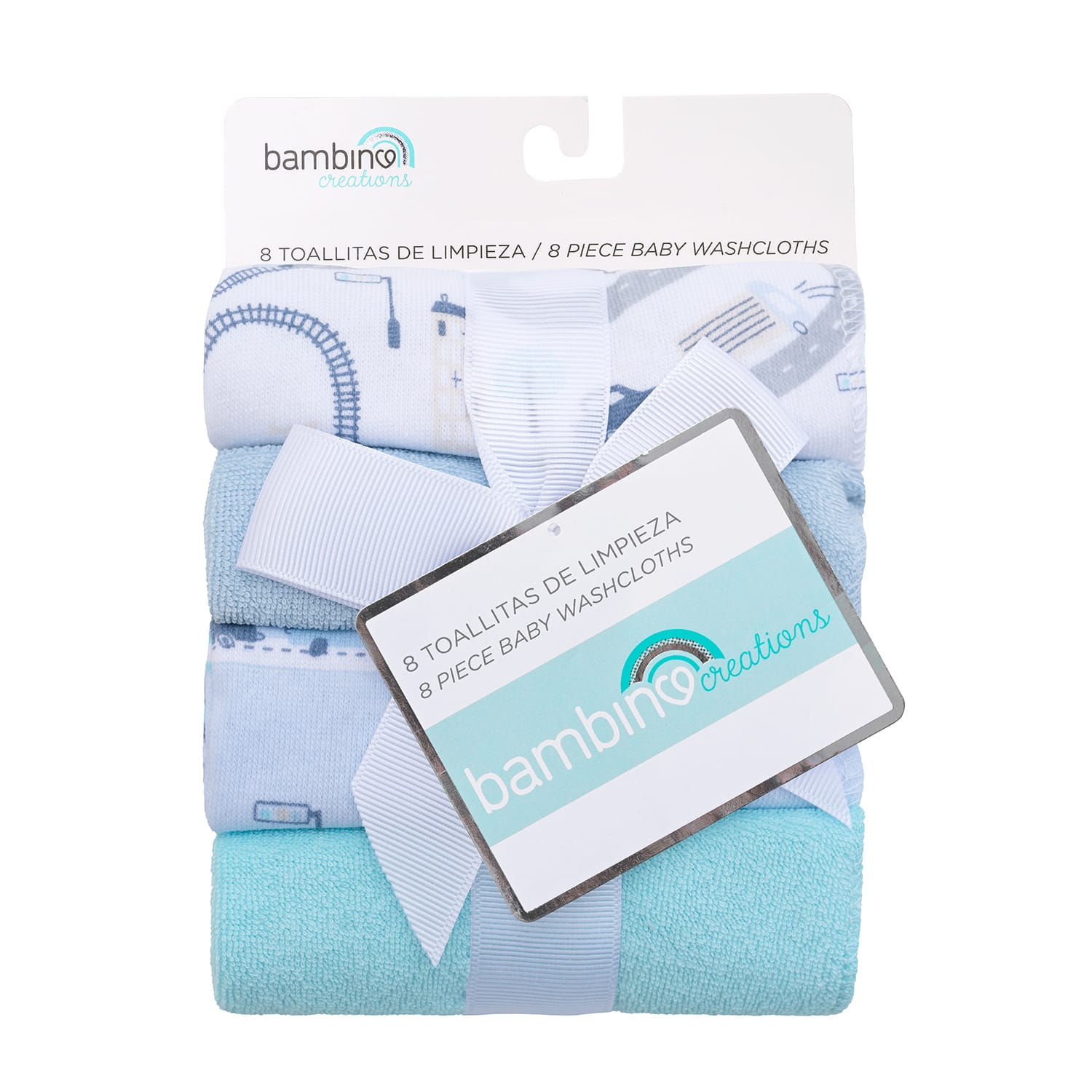 8 Toallitas de Limpieza Celeste