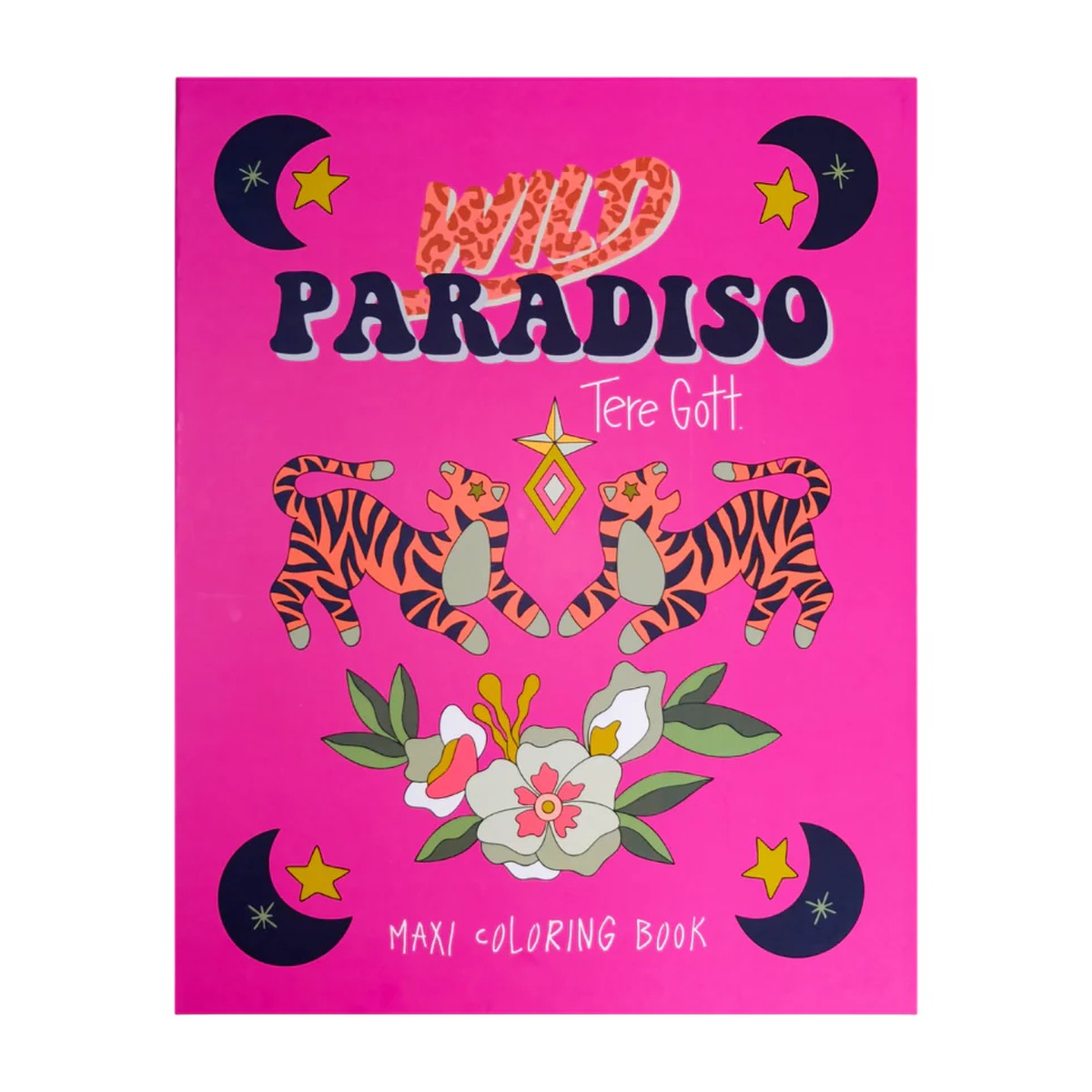 libro paradiso tere gott formato maxi ilustraciones para colorear