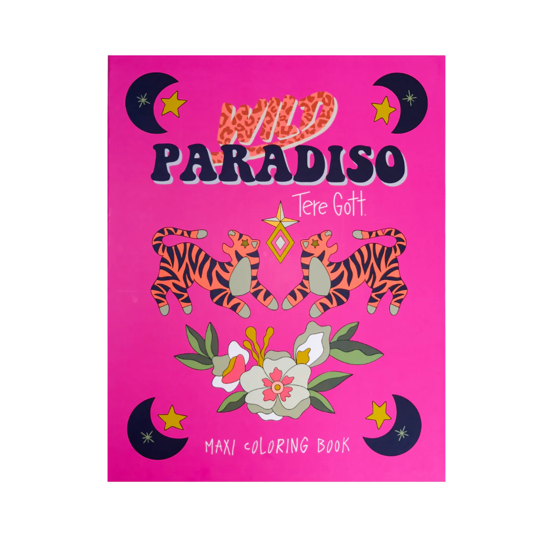 libro paradiso tere gott formato maxi ilustraciones para colorear