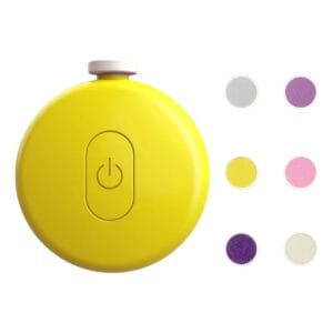 Lima electrica para bebes amarilla