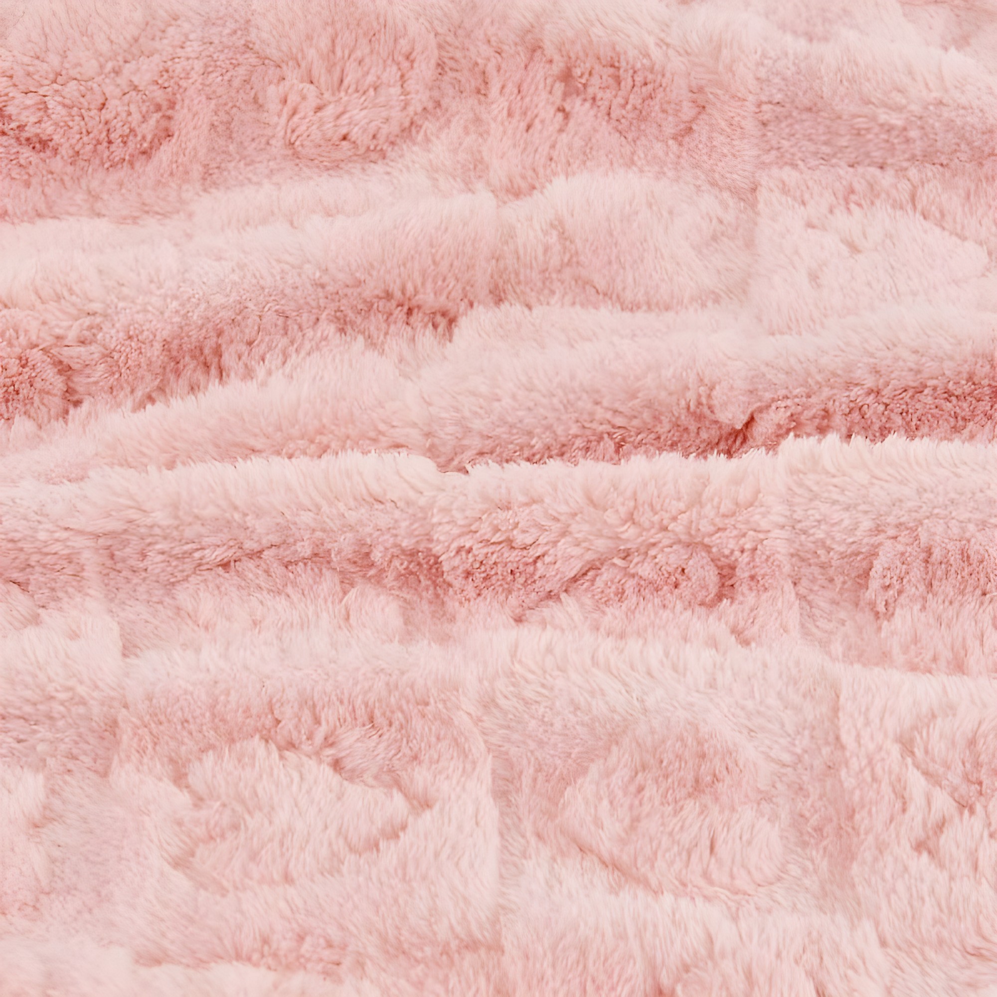 Manta sherpa bebé rosa con diseño de corazones en relieve